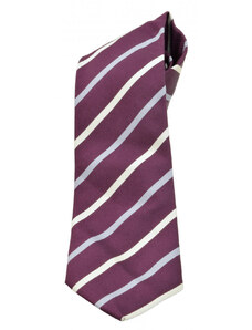 Gant burgundivörös, csíkos, selyem férfi nyakkendő