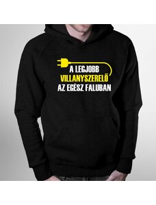 Trickovy.cz A legjobb villanyszerelő az egész faluban - Feliratos férfi pulóver