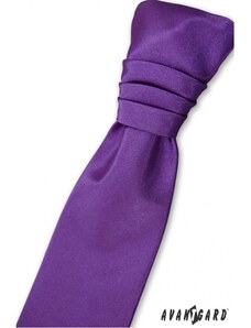 Avantgard Francia fiú lila nyakkendő + díszzsebkendő