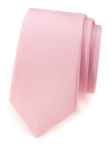 Avantgard Keskeny nyakkendő matt rózsaszín