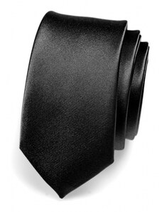 Avantgard Fekete slim nyakkendő