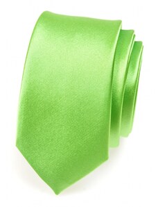 Avantgard Keskeny zöld nyakkendő fényes