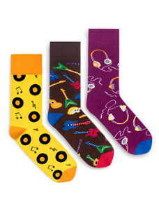 Banana Socks Banán zokni Unisex zokni set Music Set
