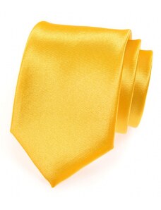 Avantgard Férfi nyakkendő sárga, fényes