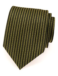 Avantgard Férfi nyakkendő zöld és fekete csíkok
