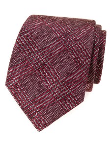 Avantgard Férfi nyakkendő vörös-szürke mintával