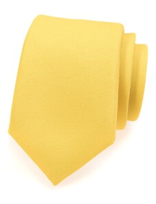Avantgard Sárga matt nyakkendő