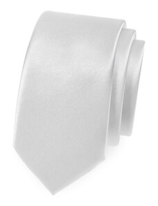 Avantgard Sima fehér slim nyakkendő
