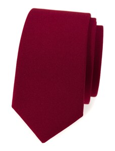 Avantgard Slim bordó nyakkendő