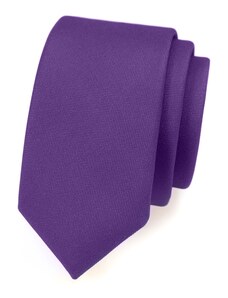 Avantgard Matt lila keskeny nyakkendő