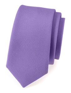 Avantgard Világos lila matt keskeny nyakkendő