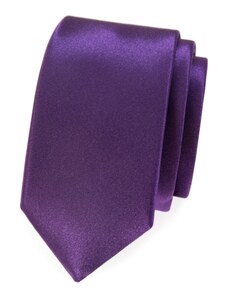 Avantgard Sima lila slim nyakkendő
