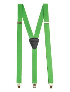 Avantgard Zöld nadrágtartó Y-alakú 3-klip tartó