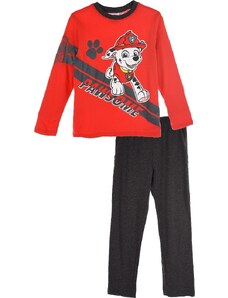 PAW PATROL Mancs őrjárat - piros fiú pizsama