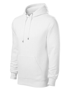 Malfini Cape pulóver kapucnival, fehér, 320g/m2