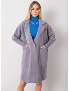BASIC Szürke női kabát MBM-PL-1521.97P-grey