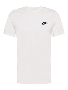 Nike Sportswear Póló 'Club' krém / fekete