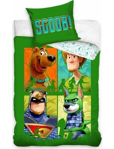 BASIC Zöld fiú ágynemű - Scooby Doo