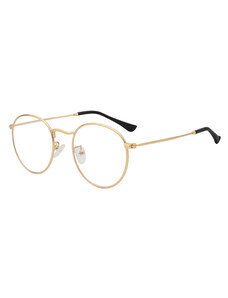 VeyRey szemüveg a kék fény ellen Ovális Curda arany