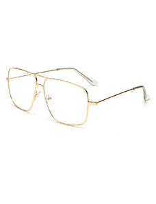VeyRey napszemüveg átlátszó Négyzet Miles arany