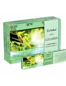 JAMMStore Goloka Cucumber (Uborka) Aromaterápiás Masala Füstölő (15gr)