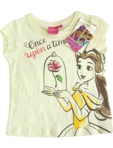 Disney Princess Bell krémszínű lány póló