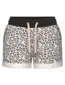 LASCANA Pizsama nadrágok fekete / fehér