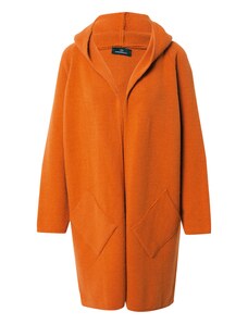Zwillingsherz Kötött kabát 'Annabell' sötét narancssárga