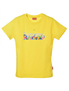 Supreme sárga, Tetris mintás gyerek póló – 8 év