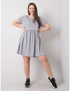 Szürke női basic ruha -RV-SK-6292.09P-grey