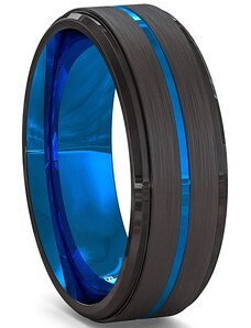 IZMAEL Aron Gyűrű-Fekete/Kék/55mm KP7139