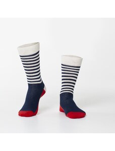 FASARDI Men's dark blue striped socks