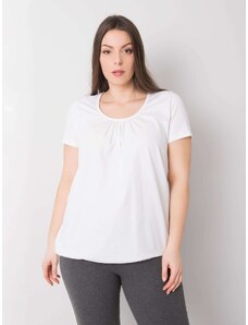 BASIC Fehér női póló rövid ujjakkal RV-TS-6320.85P-white