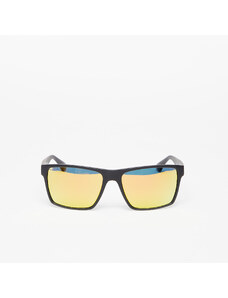 Férfi napszemüvegek Horsefeathers Merlin Sunglasses Matt Black/ Mirror Orange