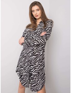 Női ruha Fashionhunters Zebra