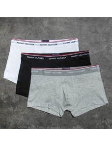 Boxeralsó Tommy Hilfiger 3 Pack Low Rise Trunks Black/ White/ Grey Heather