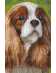 PIXELHOBBY Pixel szett 2 normál alaplappal, színekkel, kutya, logó fülű (802095)