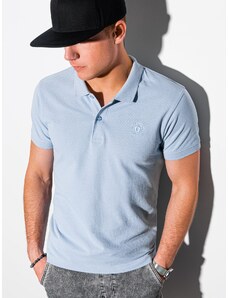 Ombre Clothing Férfi alap póló Douglas fény kék S1374
