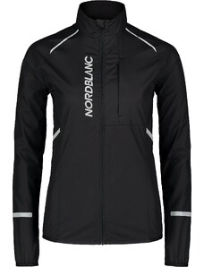Nordblanc Fekete női ultrakönnyű sportdzseki/kabát BARRIER
