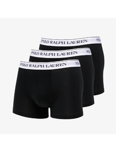 Boxeralsó Ralph Lauren Classics 3 Pack Trunks Black/ White