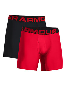 Boxeralsó Under Armour Tech 6In 2 Pack Red