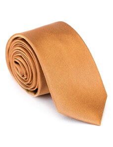 Selyem egyszínű nyakkendő Wittchen, Arany, selyem