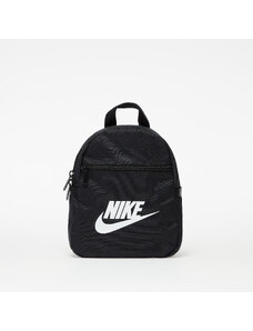 Hátizsák Nike Sportswear Futura 365 W Mini Backpack Black/ Black/ White, 6 l