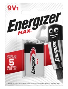 Energizer MAX alkáli elem 9V 522, 1db