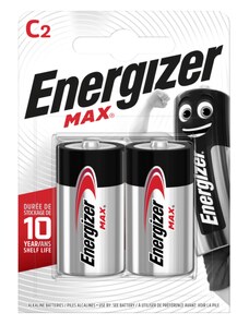 Energizer MAX alkáli elem C E93, 2db