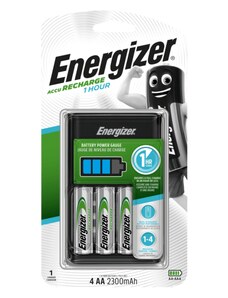 Energizer akumulátortöltő ENR 1HR Charger EU + 4AA 2300 mAh