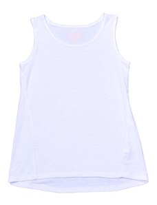 Lány póló, ujjatlan, fehér, 9- 10 éves méret, F&F