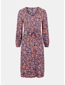 Blue and Pink Floral Dress with Ties Pieces Lubbie - Women