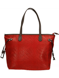 Glara Italian shopper bag genuine leather Alessia