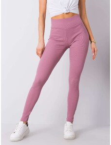 BASIC Rózsaszín leggings magas derékkal RV-LG-6379.11X-pink